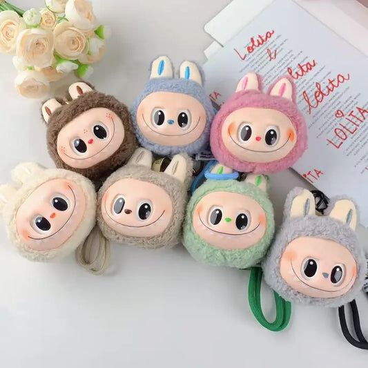 Labubu Style Inspired Plush Keychain