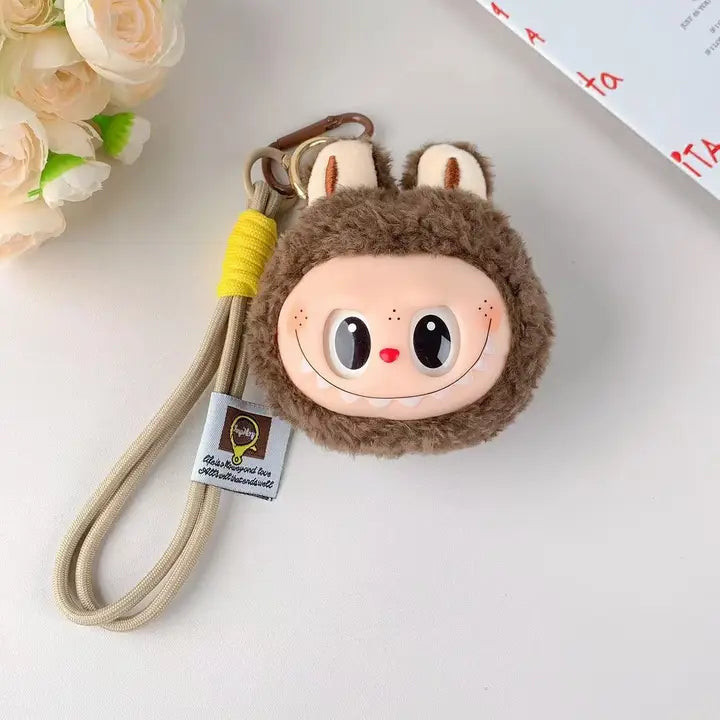 Labubu Style Inspired Plush Keychain